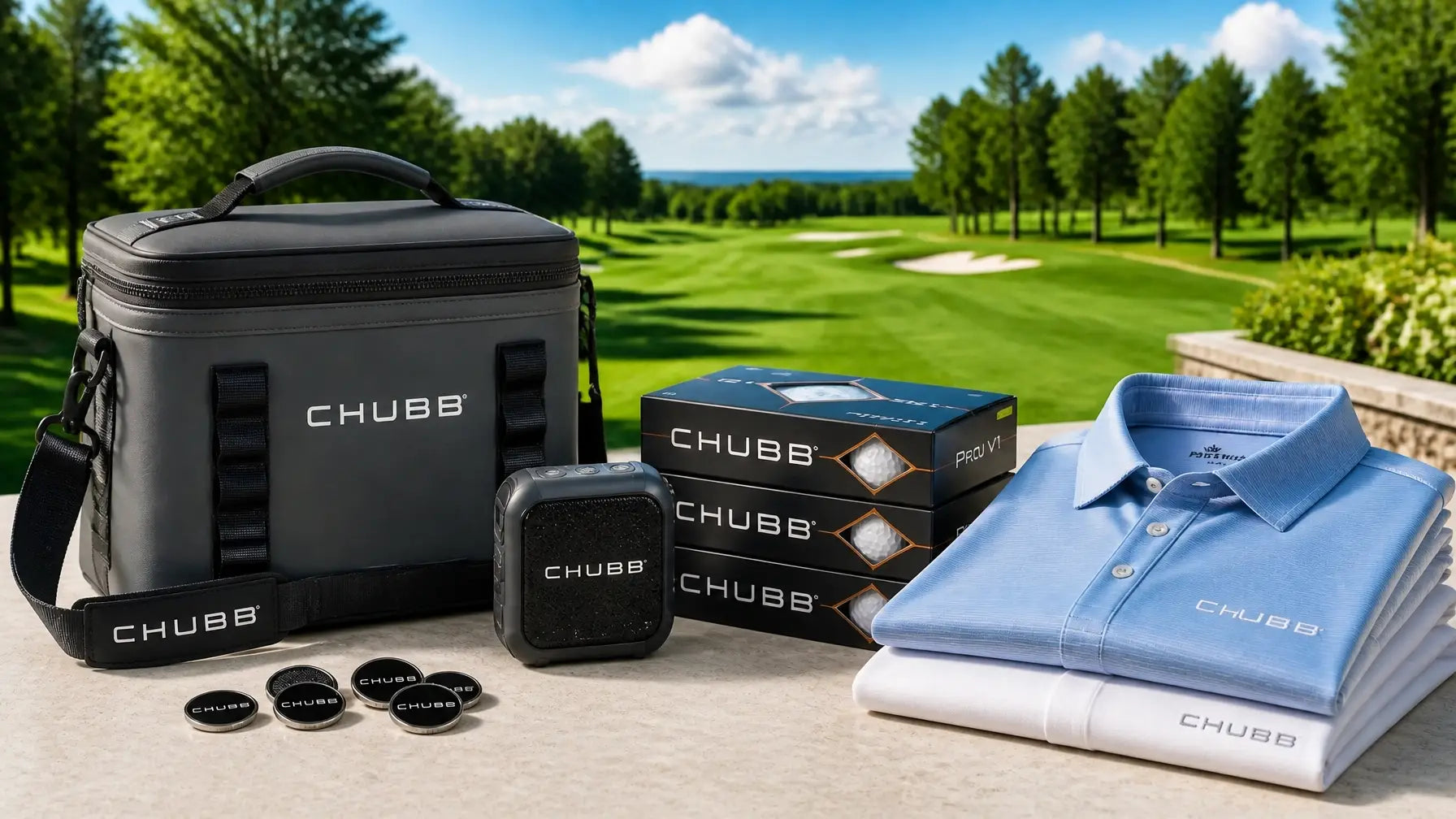 How SwagWear Curated Premium Golf Giveaways for Chubb’s Annual Golf Outing