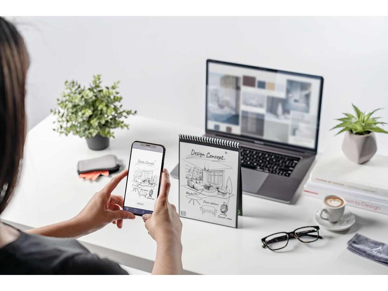 Rocketbook Letter Flip Notebook Set