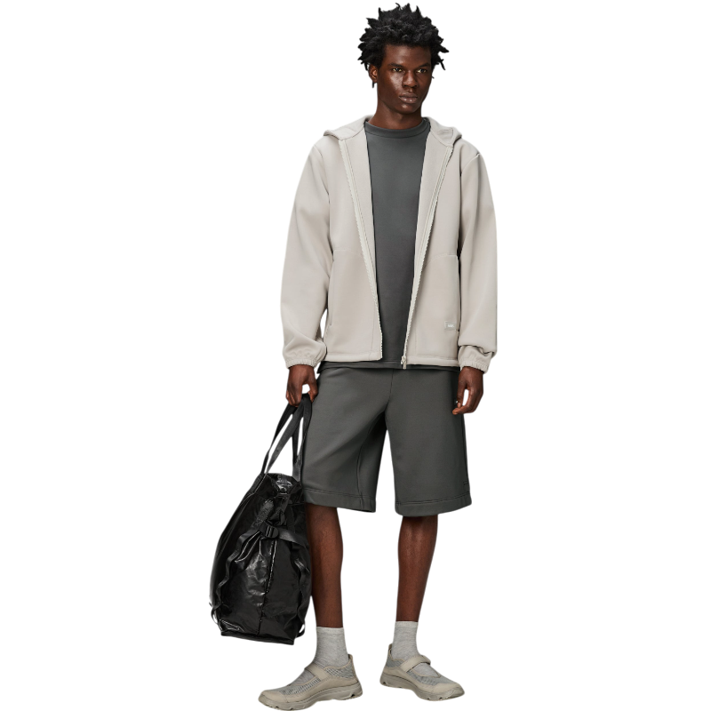 RAINS Safi Fleece Hood Jacket