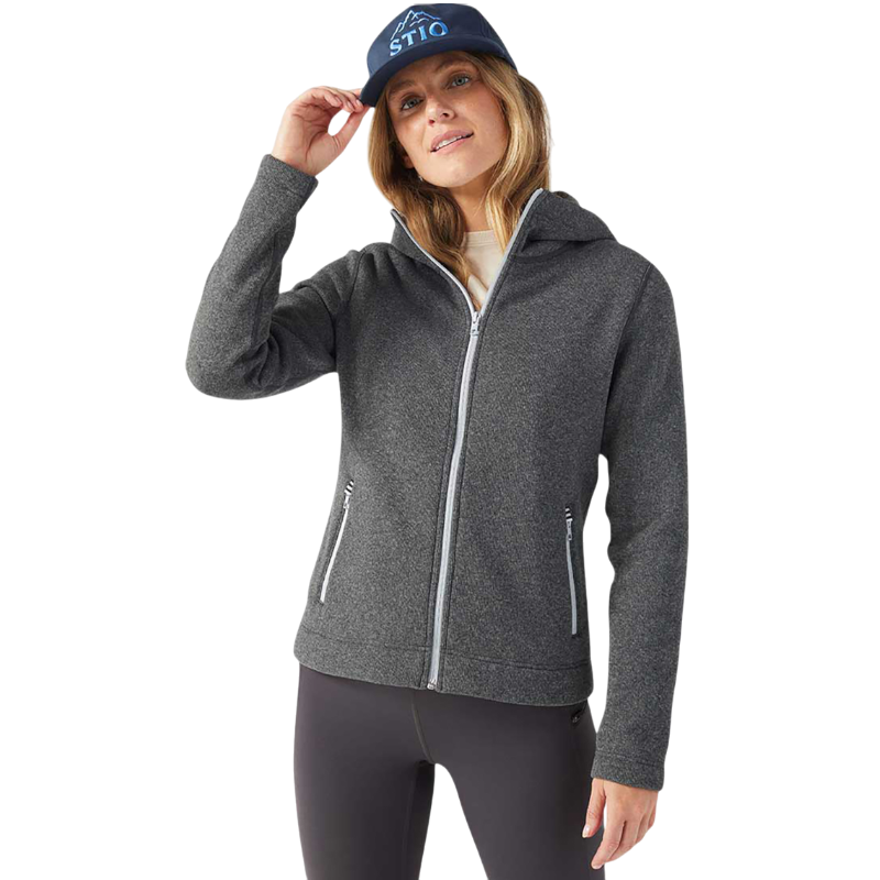 STIO Womens Sweetwater Fleece Full-Zip Hoodie