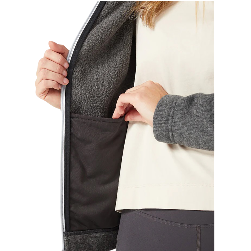 STIO Womens Sweetwater Fleece Full-Zip Hoodie