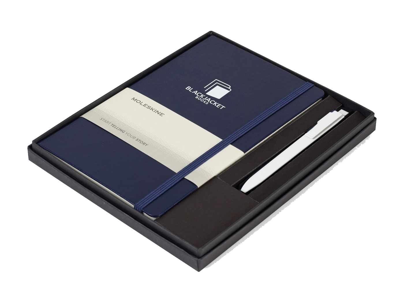 Moleskine® Large Notebook and GO Pen Gift Set