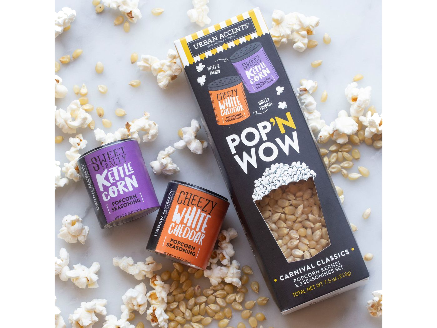 What's Pop'N Gourmet Popcorn Gift Set