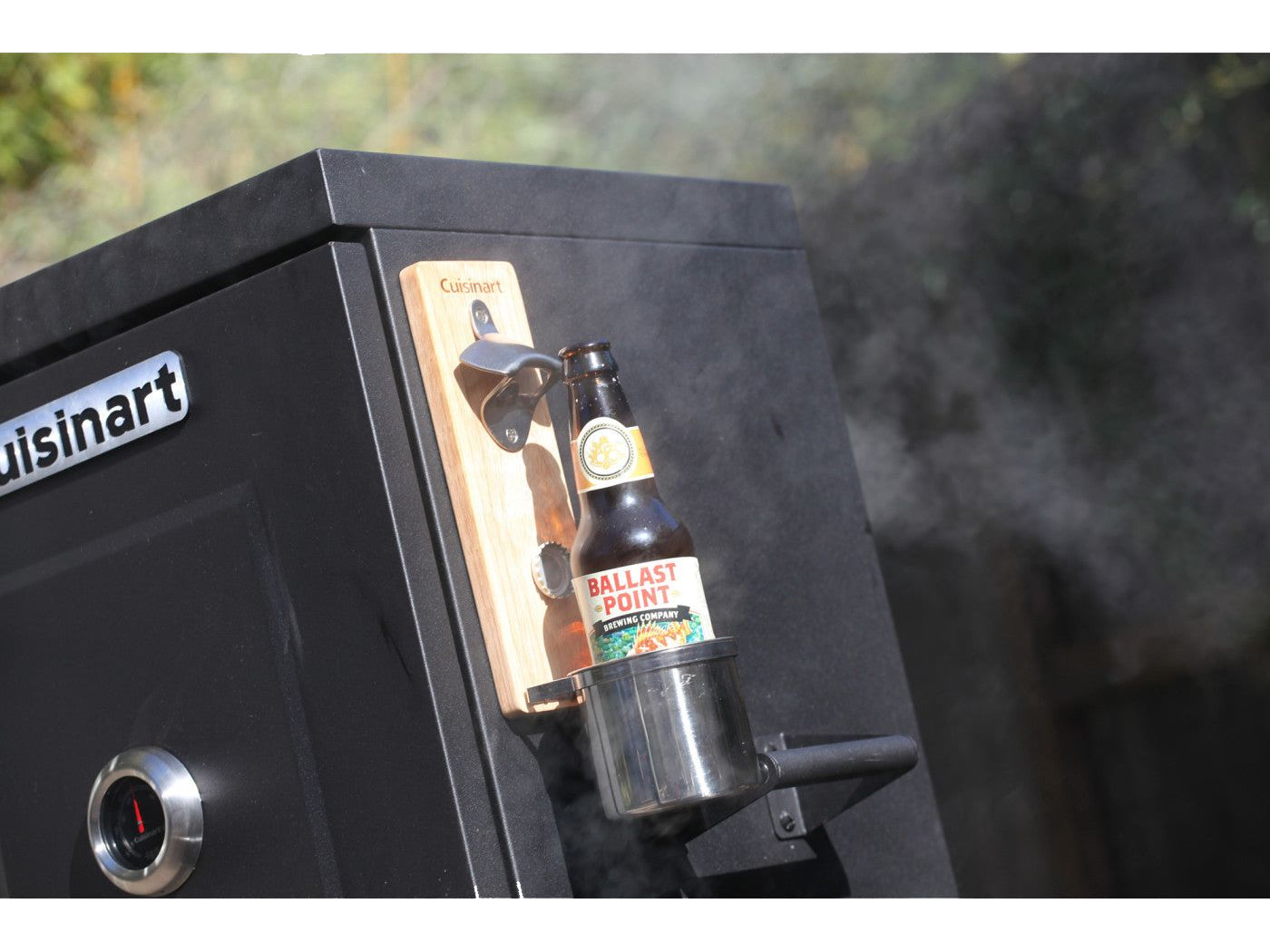 Cuisinart Outdoors® Magnetic Bottle Opener & Cup Holder