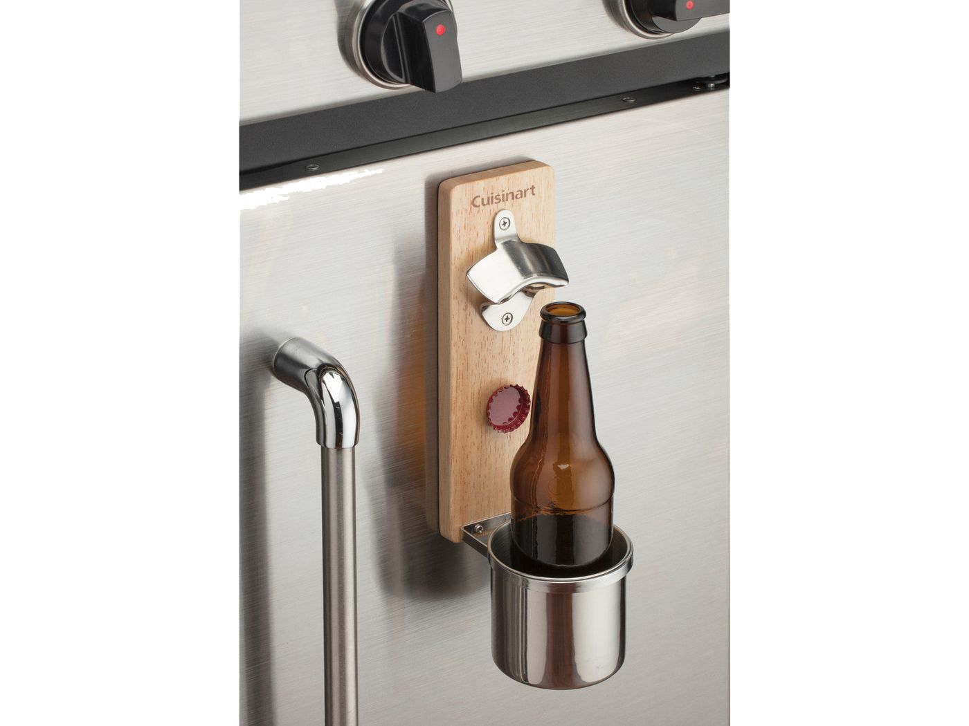 Cuisinart Outdoors® Magnetic Bottle Opener & Cup Holder