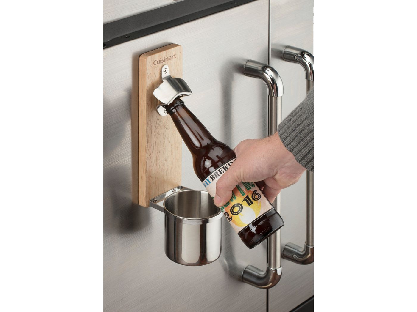 Cuisinart Outdoors® Magnetic Bottle Opener & Cup Holder