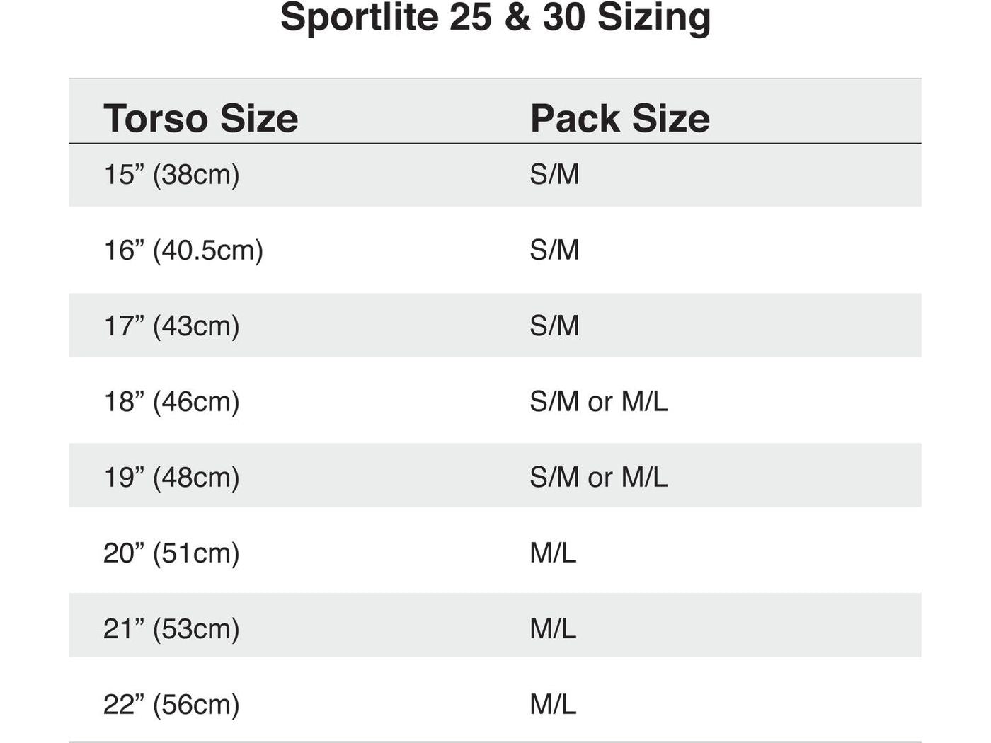 Osprey Sportlite™ 25 - M/L
