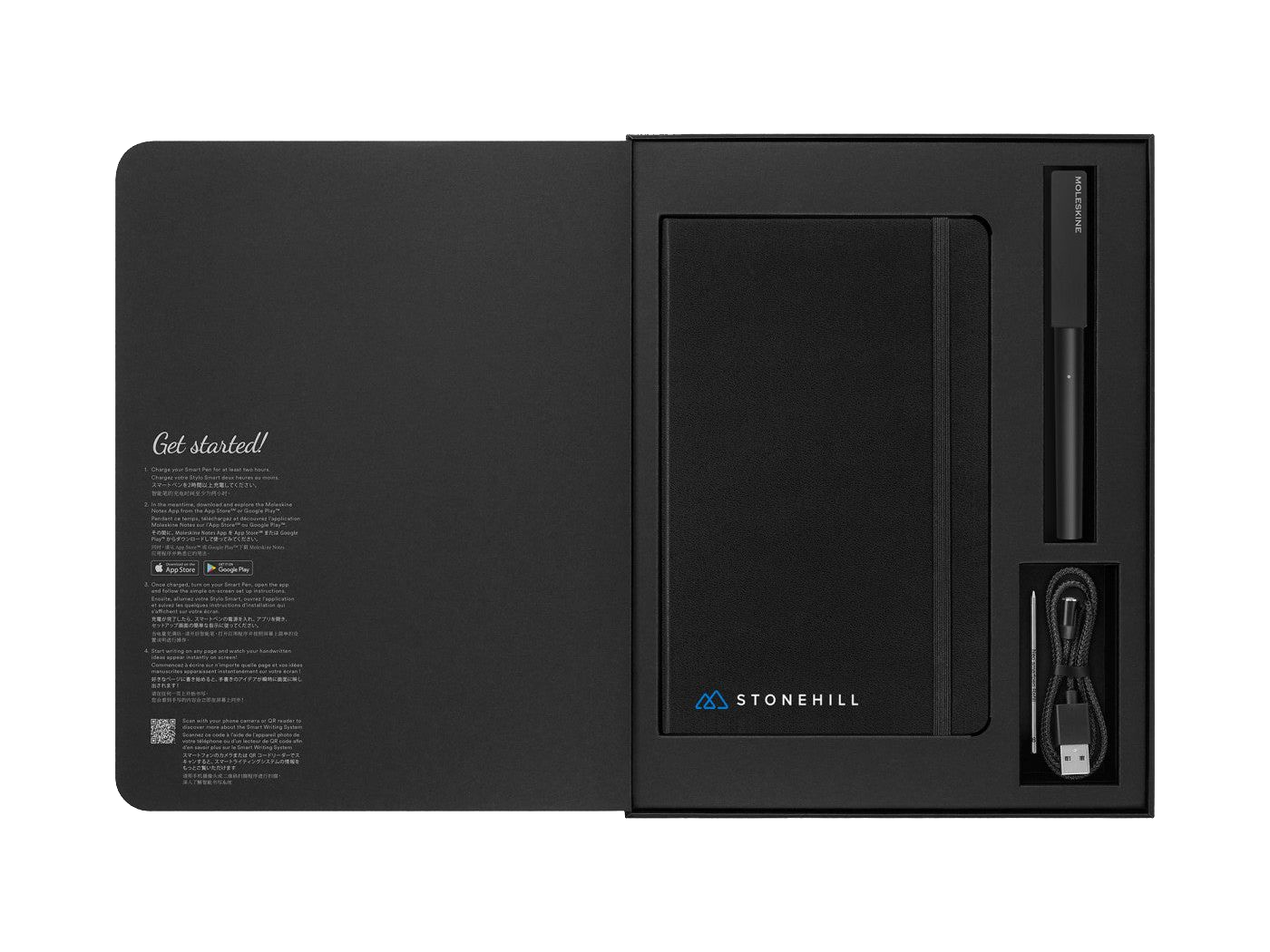 Moleskine® Smart Writing Set - Ruled Large