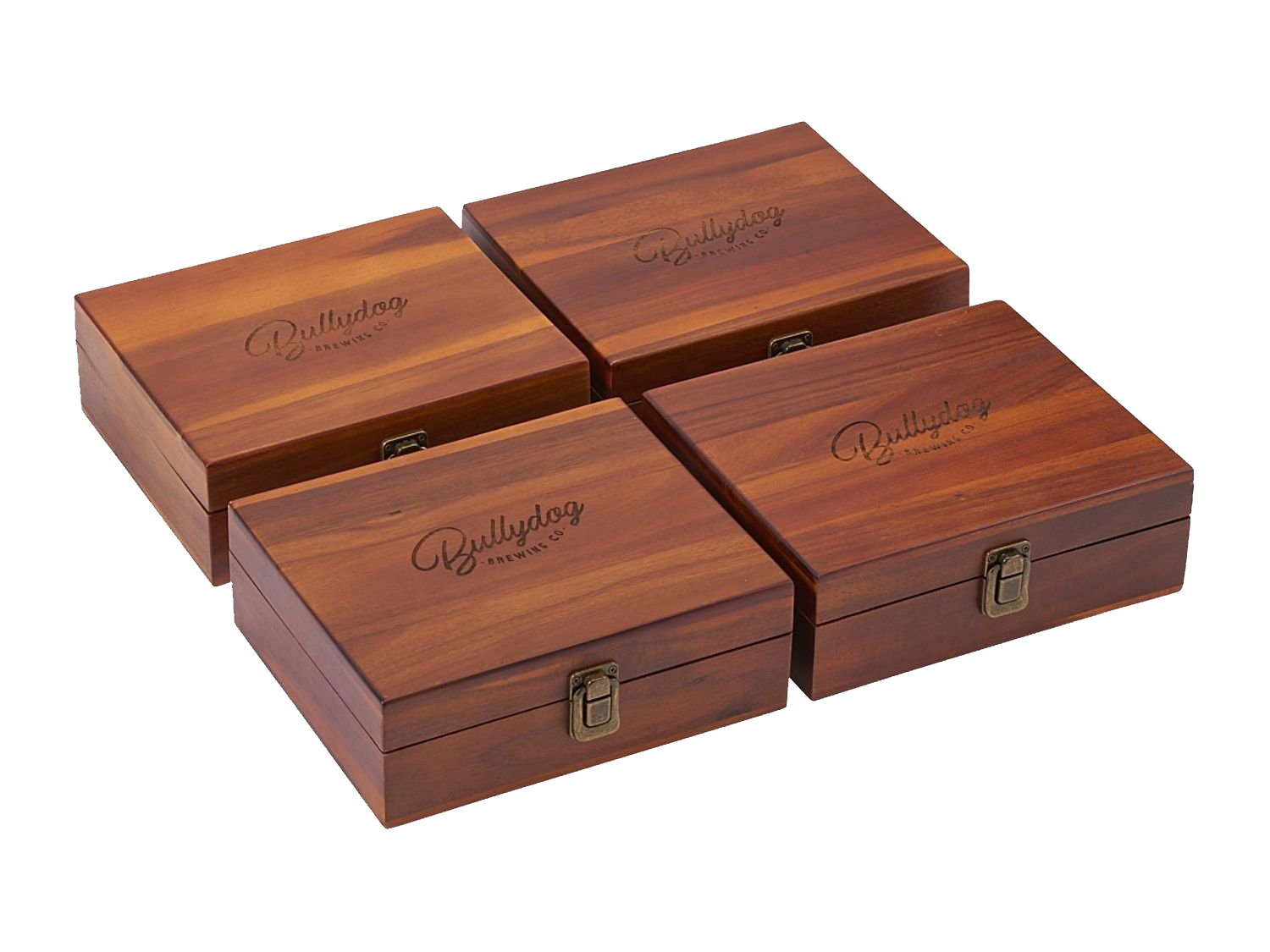 Graze Wood and Metal Wine Set