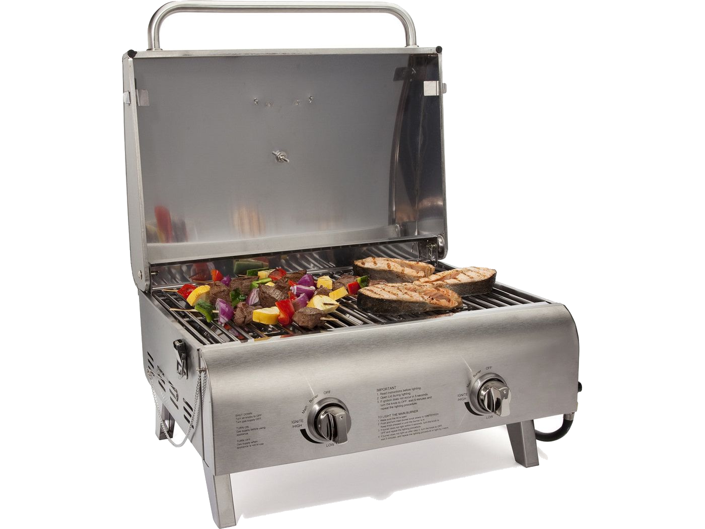Cuisinart® Outdoors Chef's Style Stainless Tabletop Grill
