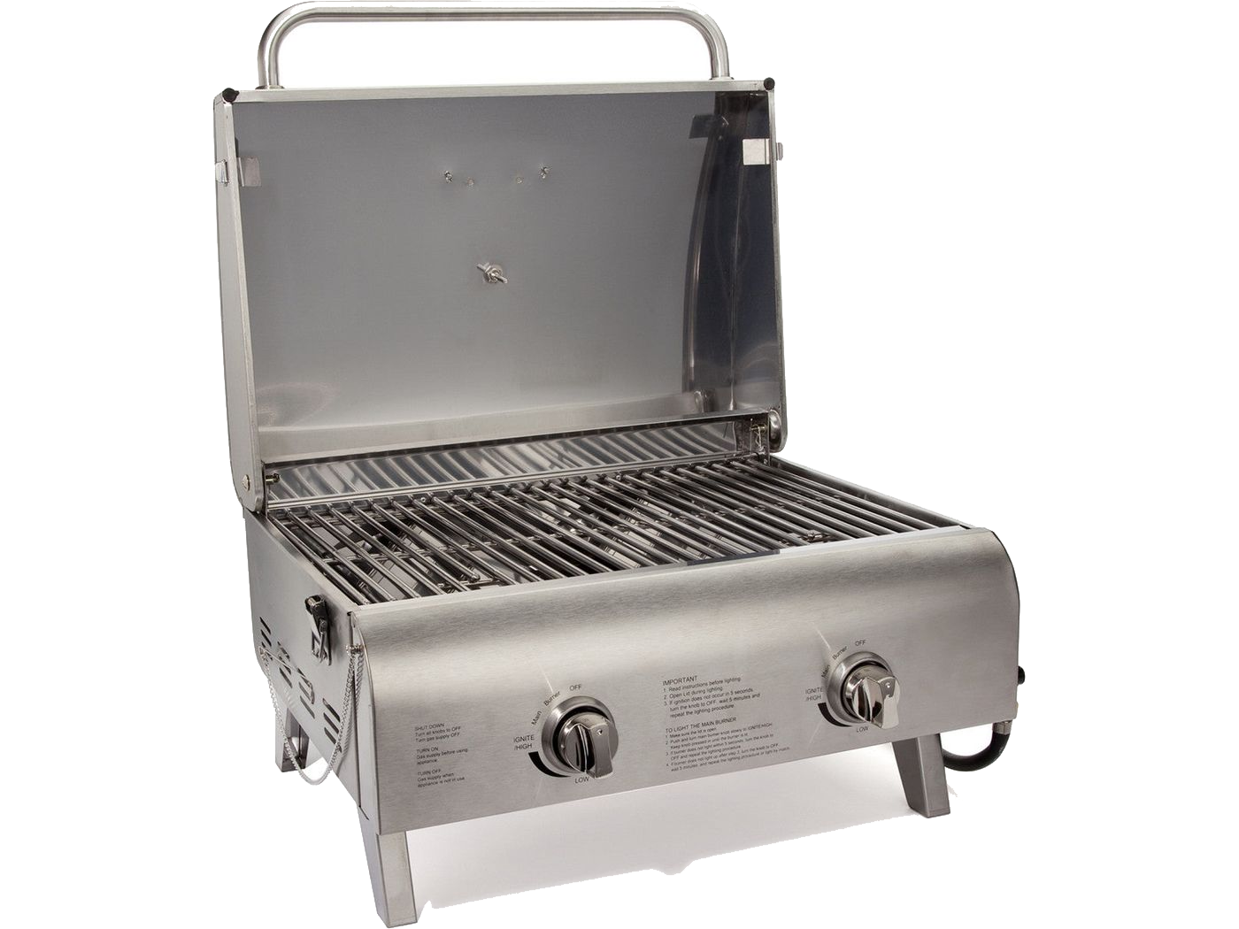 Cuisinart® Outdoors Chef's Style Stainless Tabletop Grill