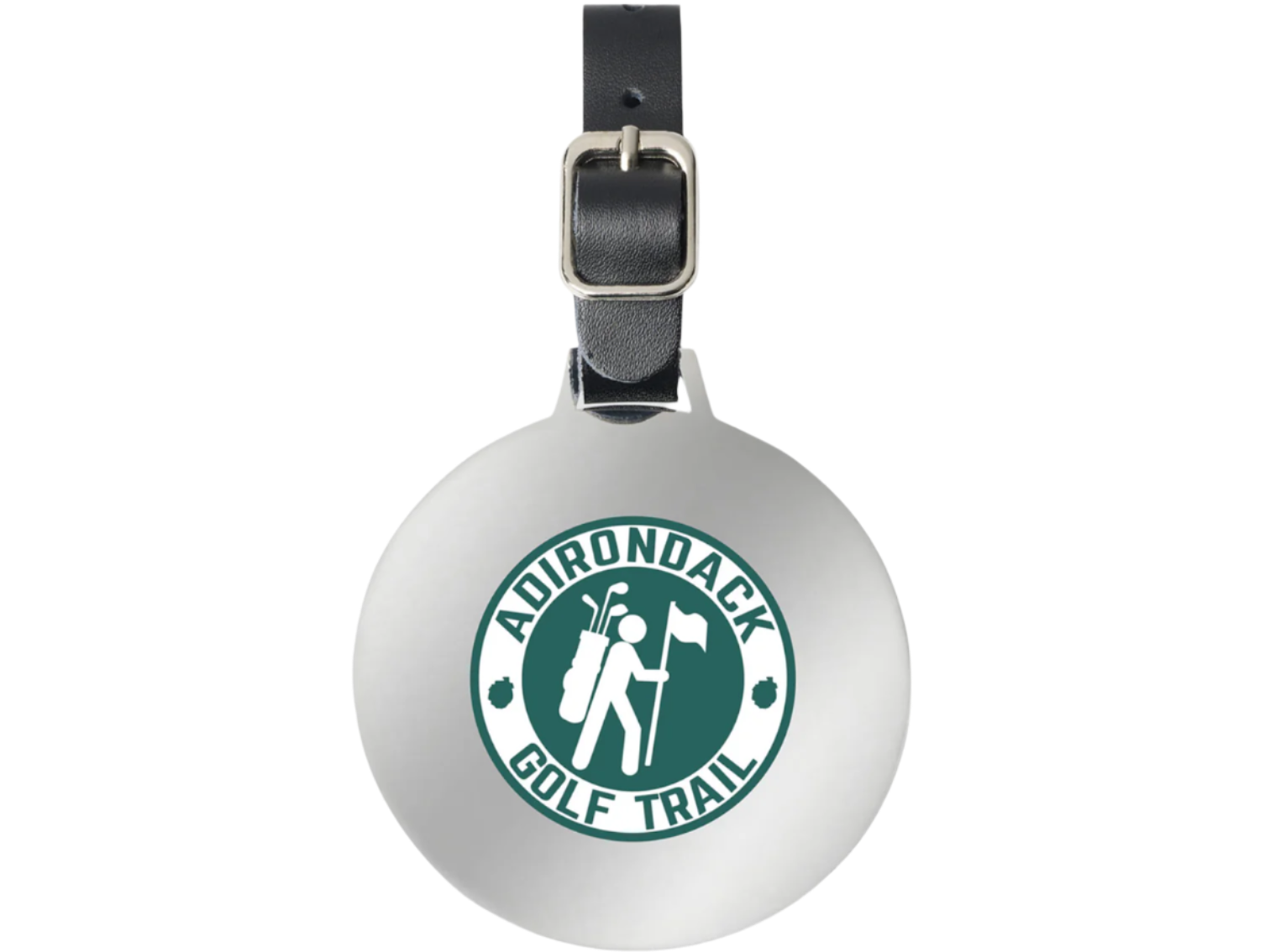 Ahead Large Round Golf Bag Tag