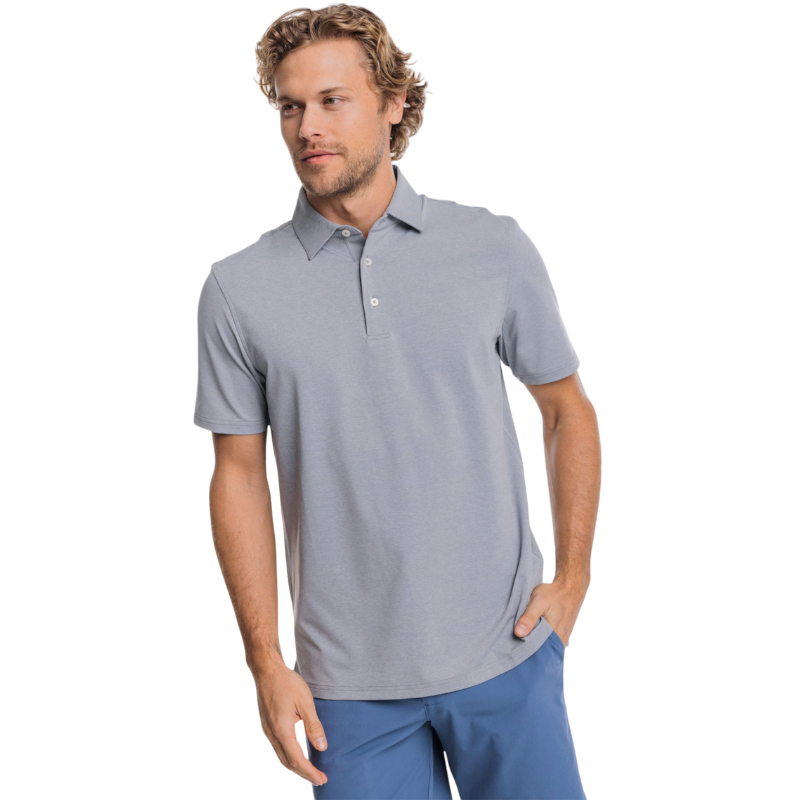 Southern Tide Men's Brrr-eeze Heather Performance Polo