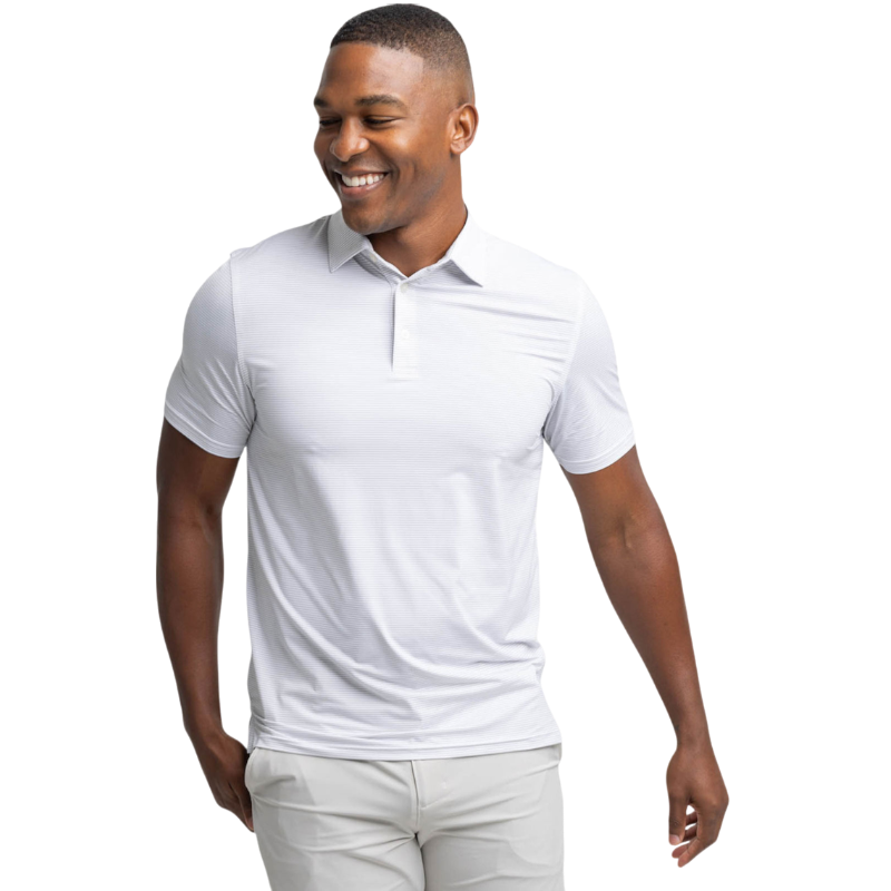 Southern Tide Men's Brrr eeze Meadowbrook Stripe Polo