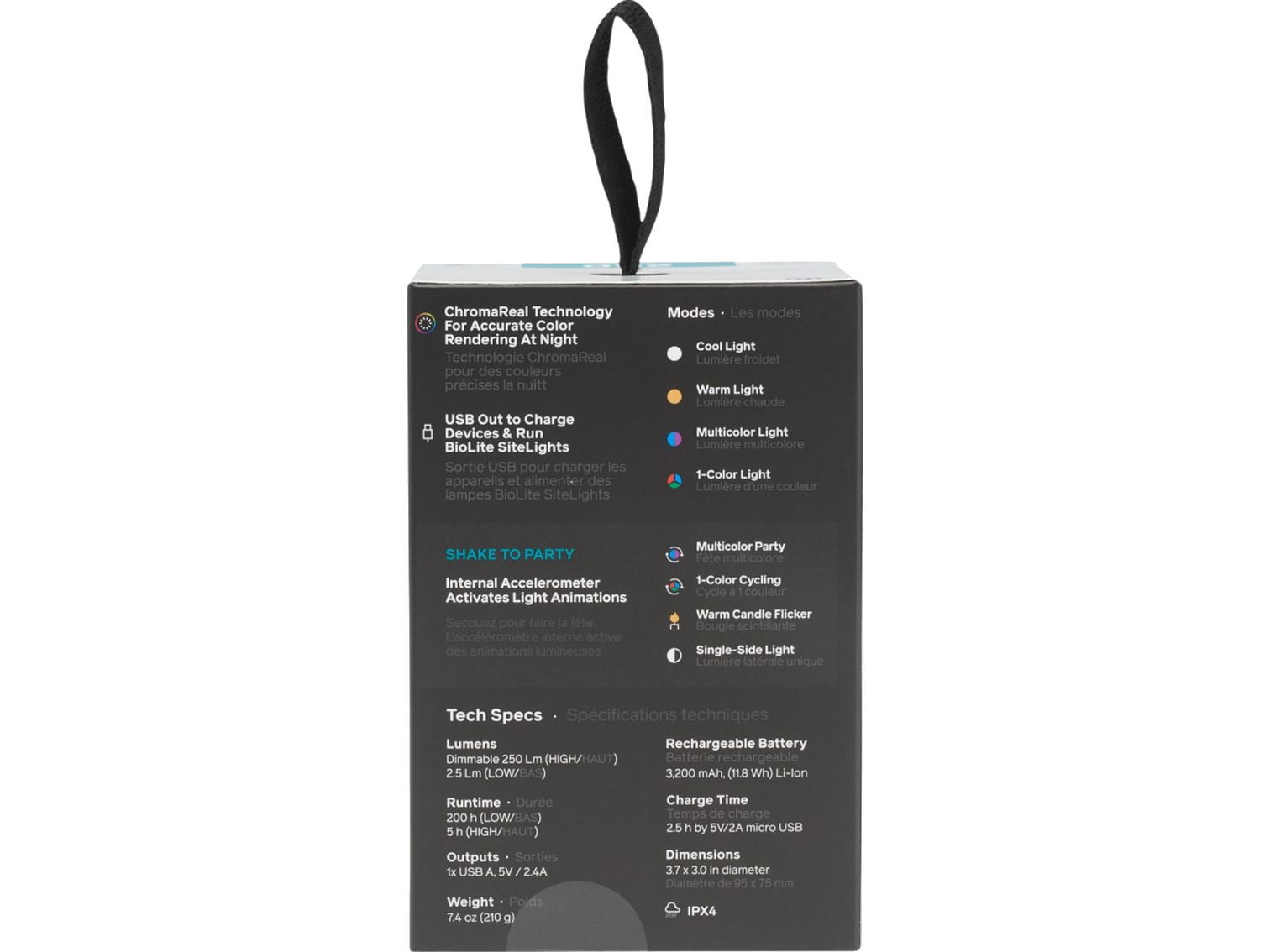 BioLite Alpenglow 250