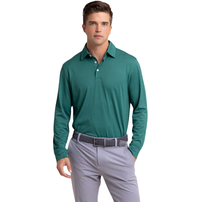 Southern Tide Men's Long Sleeve Belfair Performance Polo