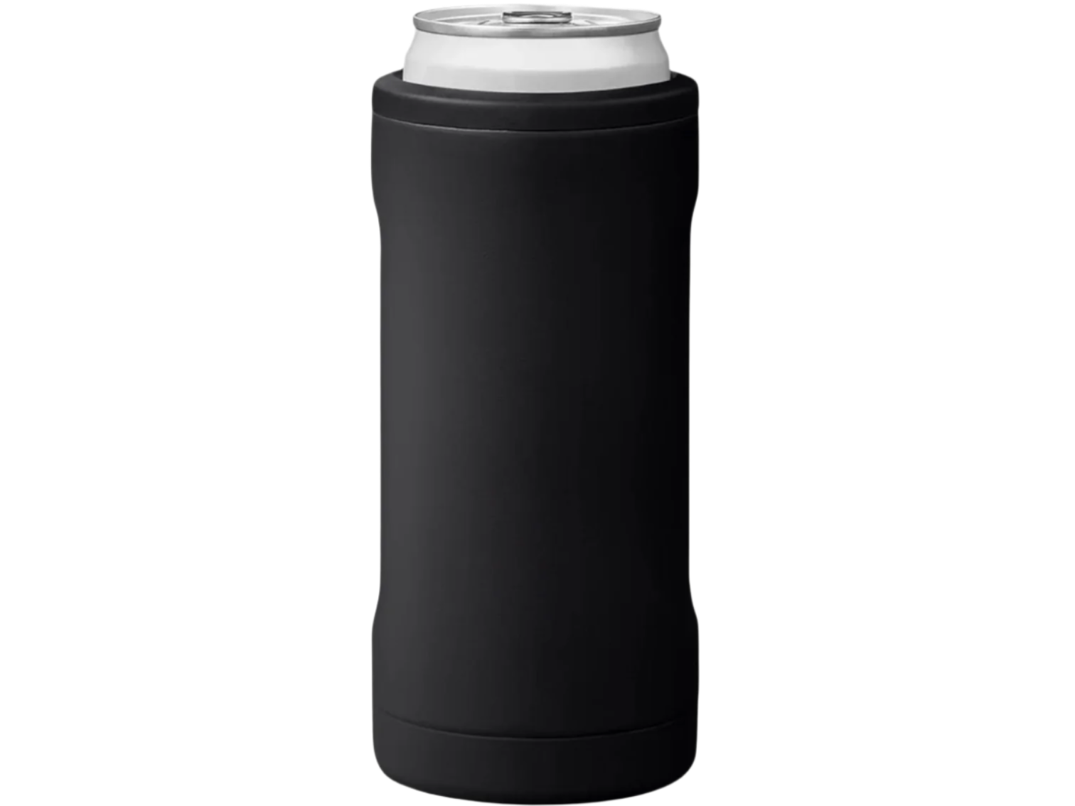 12 Oz. BrüMate Hopsulator Slim - Black Matte - Can & Bottle Sleeves