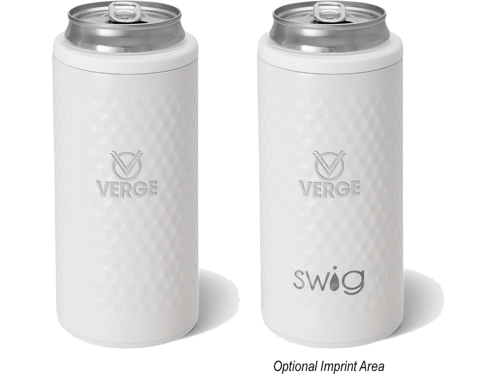 12 Oz. Swig Life™ Golf Partee Skinny Can Cooler - Golf Drinkware - SwagWear
