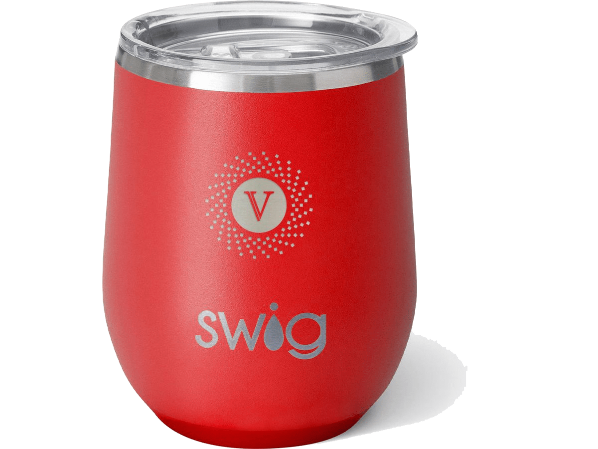 12 Oz. Swig Life™ Stainless Steel Stemless Wine Tumbler - Wine Tumblers - SwagWear