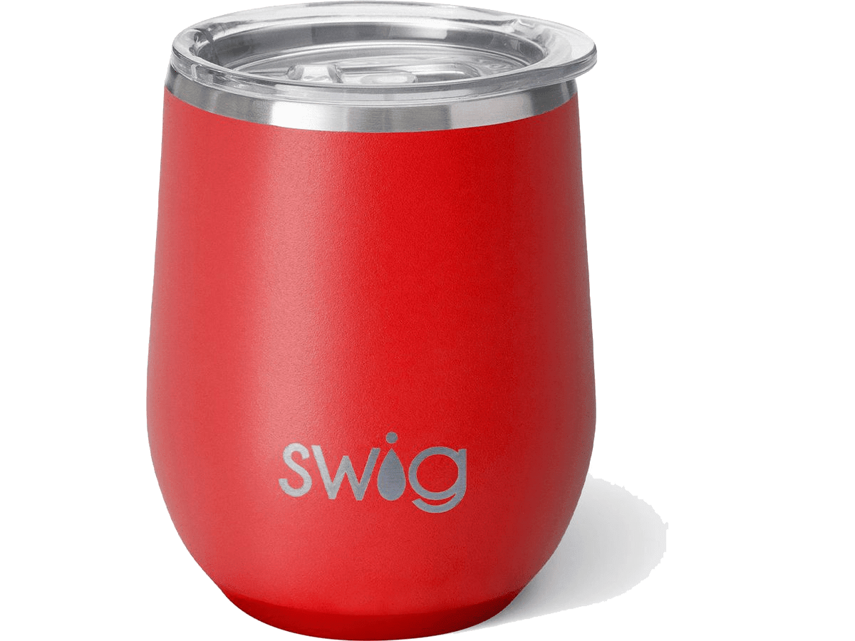 12 Oz. Swig Life™ Stainless Steel Stemless Wine Tumbler - Wine Tumblers - SwagWear