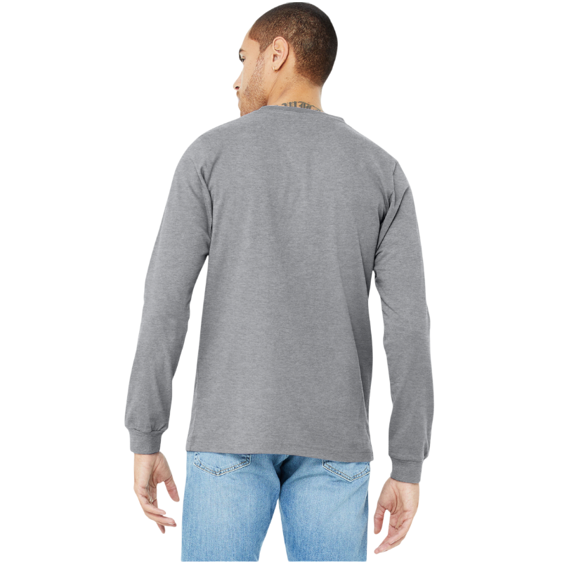 BELLA+CANVAS® Unisex Heather CVC Long Sleeve Tee
