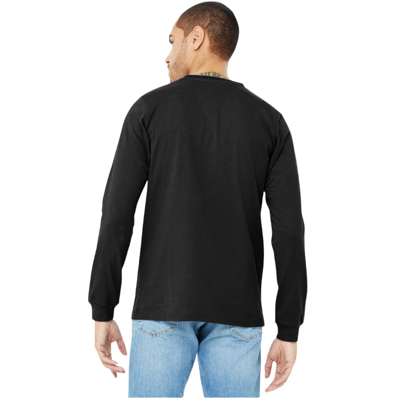 BELLA+CANVAS® Unisex Heather CVC Long Sleeve Tee