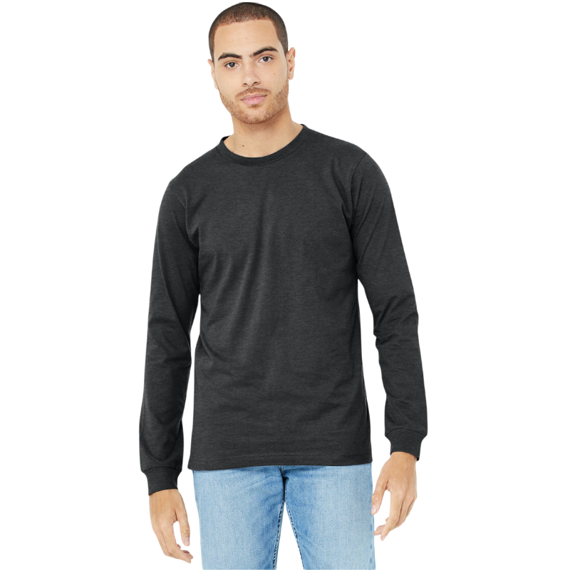 BELLA+CANVAS® Unisex Heather CVC Long Sleeve Tee