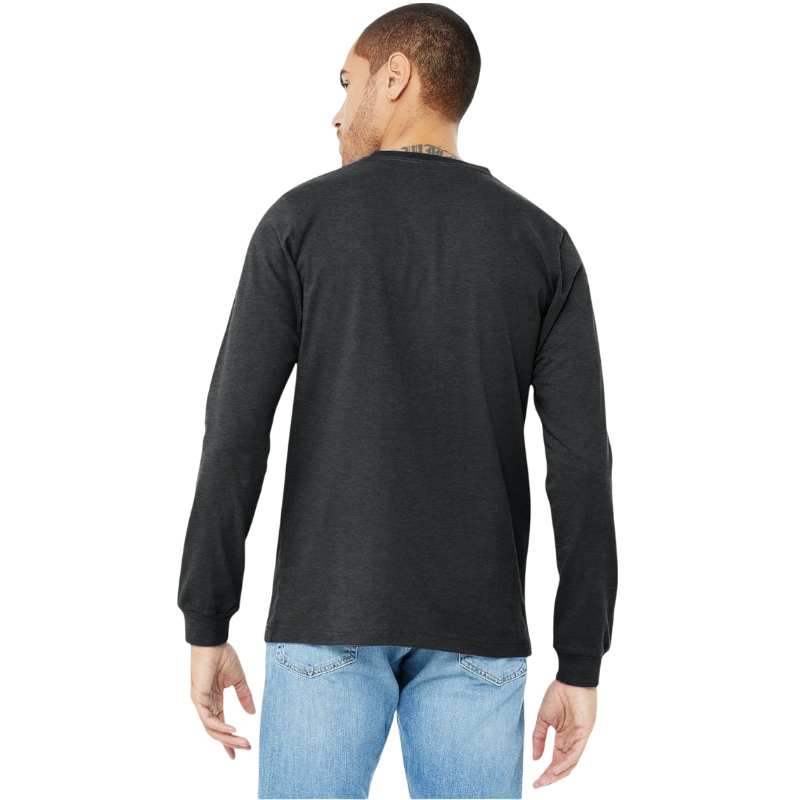 BELLA+CANVAS® Unisex Heather CVC Long Sleeve Tee