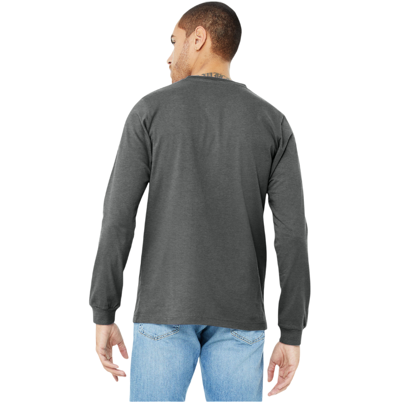 BELLA+CANVAS® Unisex Heather CVC Long Sleeve Tee