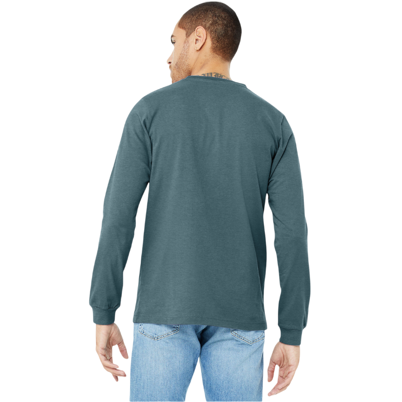 BELLA+CANVAS® Unisex Heather CVC Long Sleeve Tee