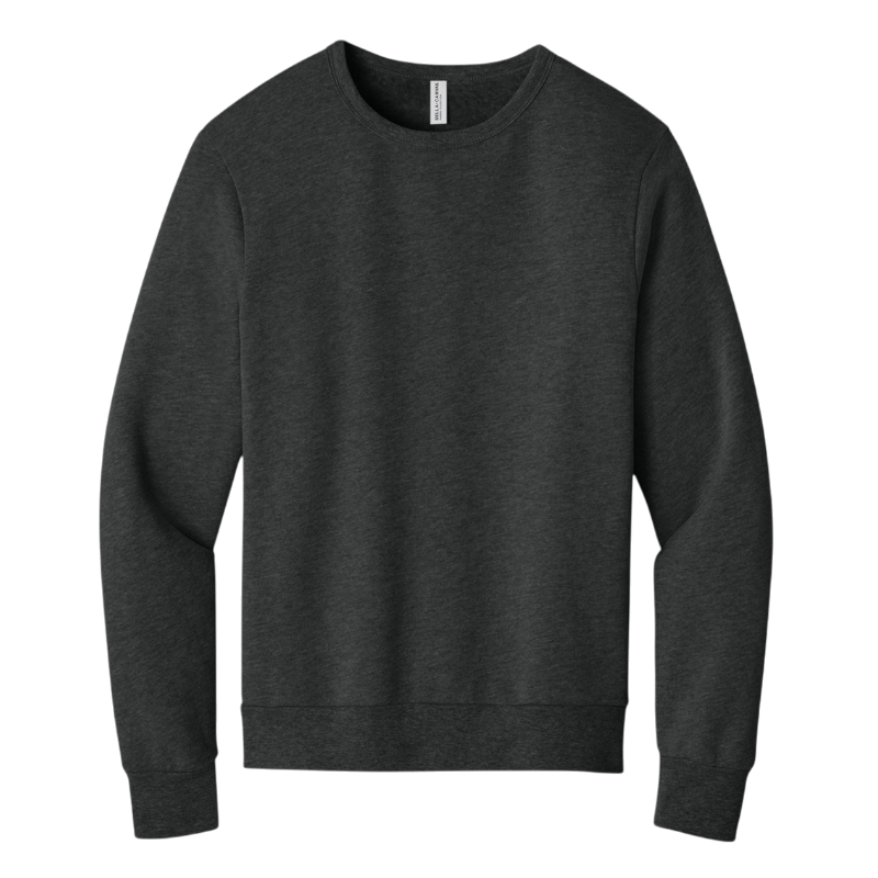 BELLA+CANVAS® Unisex Sponge Fleece Classic Crewneck Sweatshirt