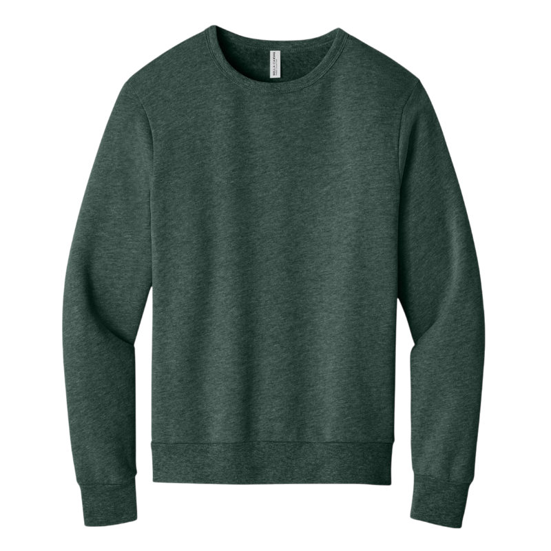 BELLA+CANVAS® Unisex Sponge Fleece Classic Crewneck Sweatshirt
