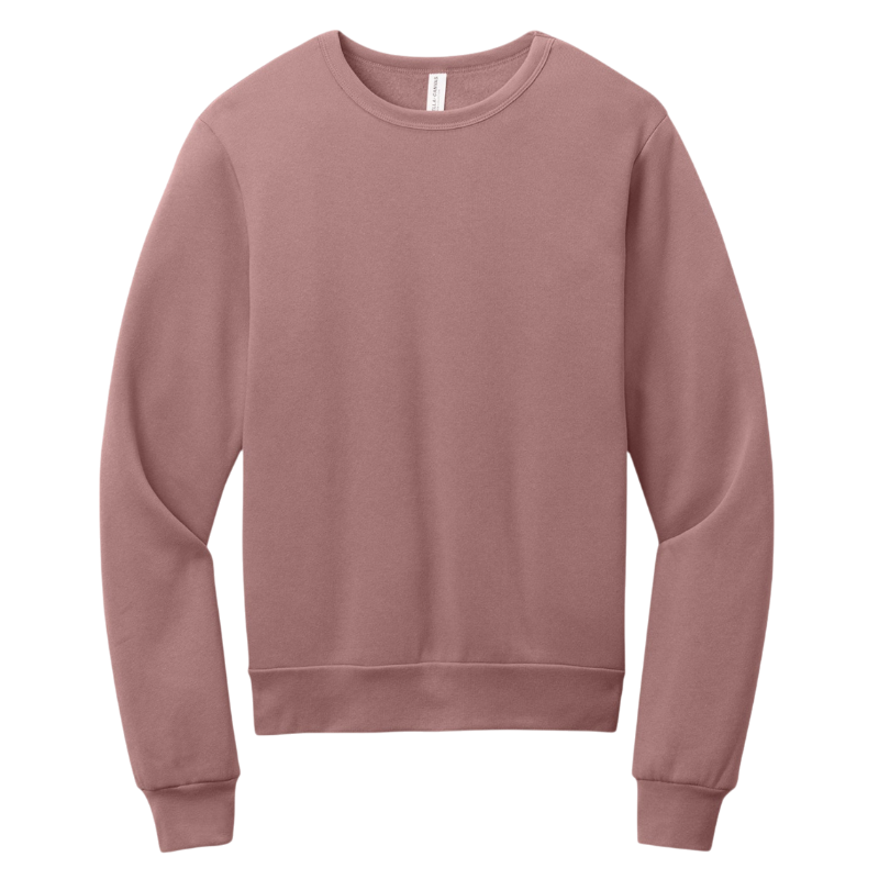 BELLA+CANVAS® Unisex Sponge Fleece Classic Crewneck Sweatshirt