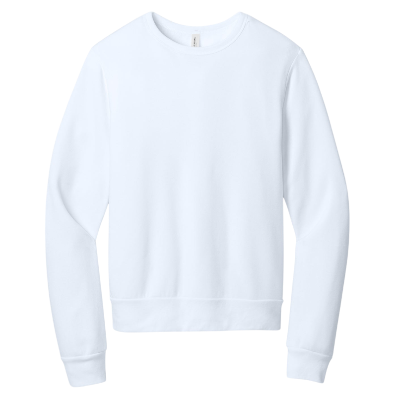 BELLA+CANVAS® Unisex Sponge Fleece Classic Crewneck Sweatshirt