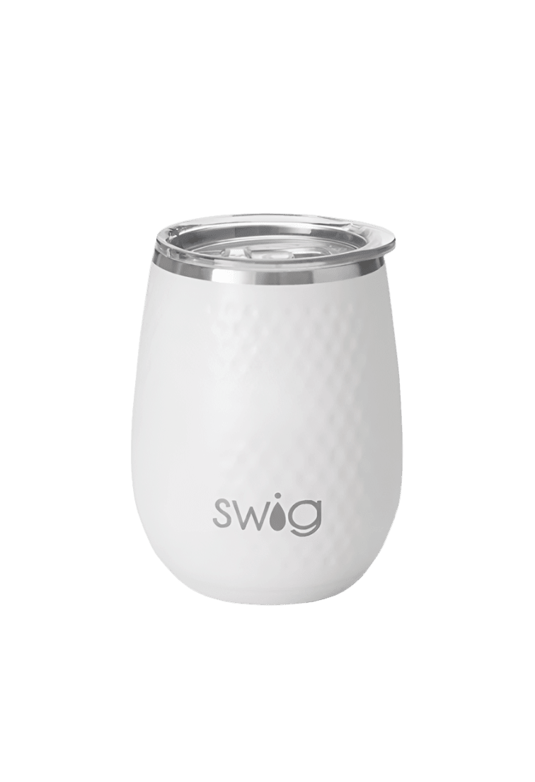 14 Oz. Swig Life™ Golf Stainless Steel Stemless Wine Tumbler - Golf Drinkware - SwagWear