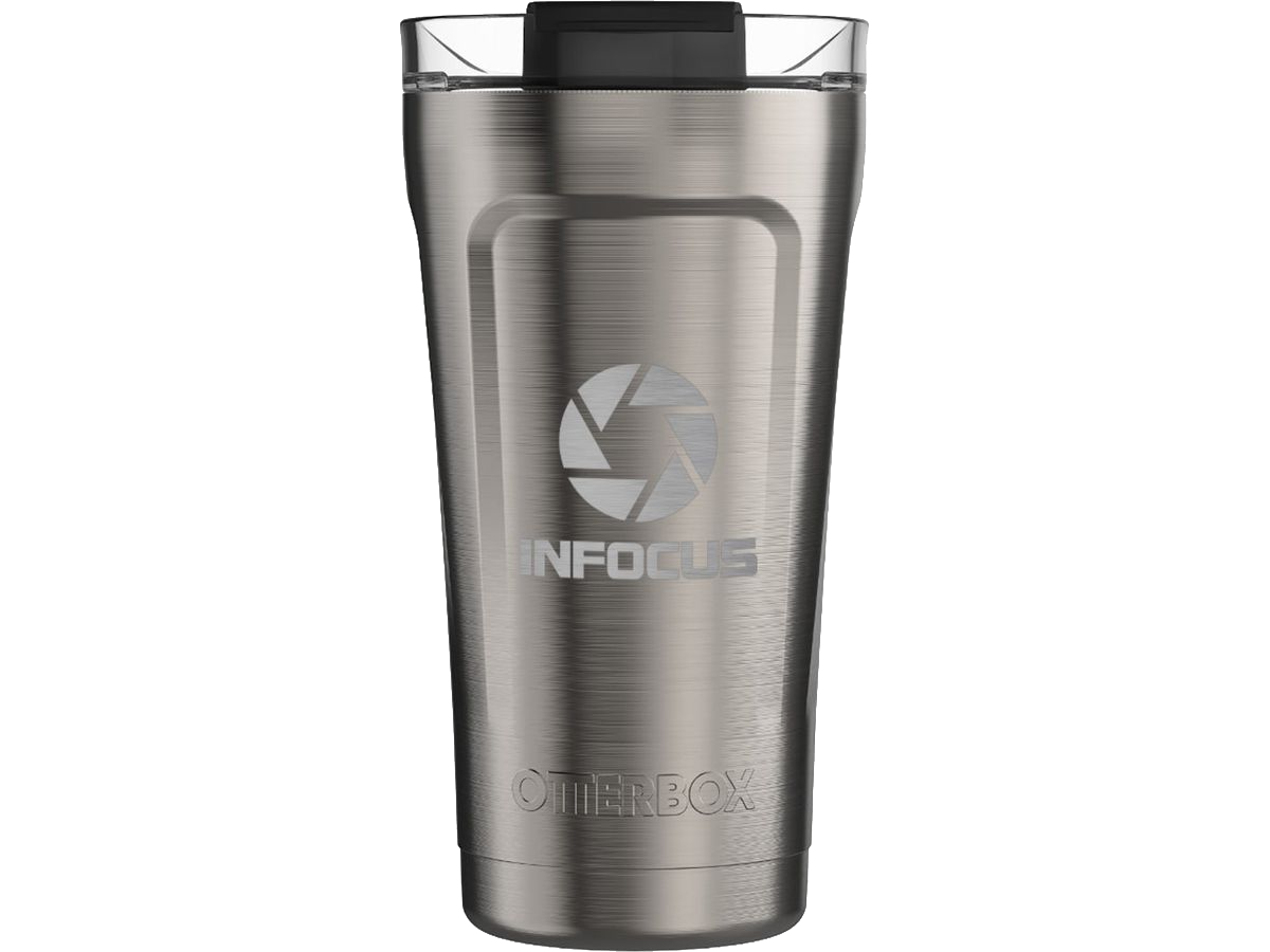 16 Oz. Otterbox® Elevation® Core Colors Stainless Steel Tumbler - Silver / 16oz - Tumblers
