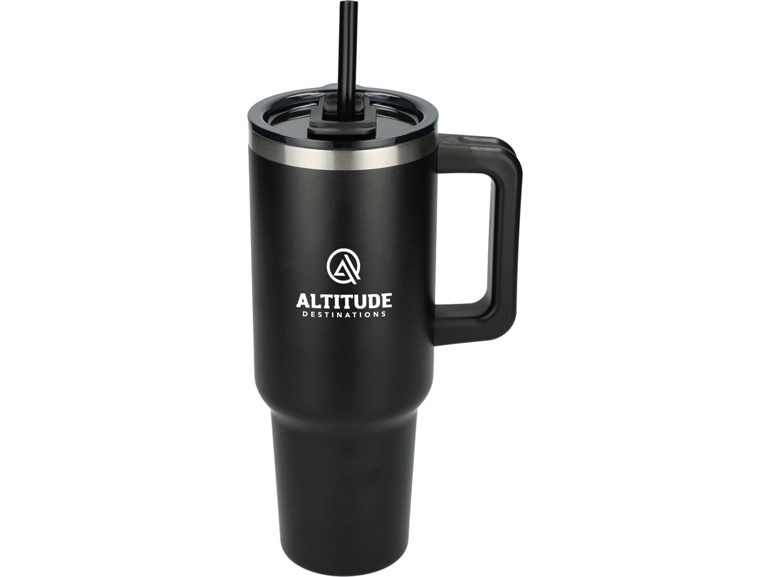 Pinnacle 40 oz Vacuum Insulated Eco-Friendly Travel Tumbler With Straw