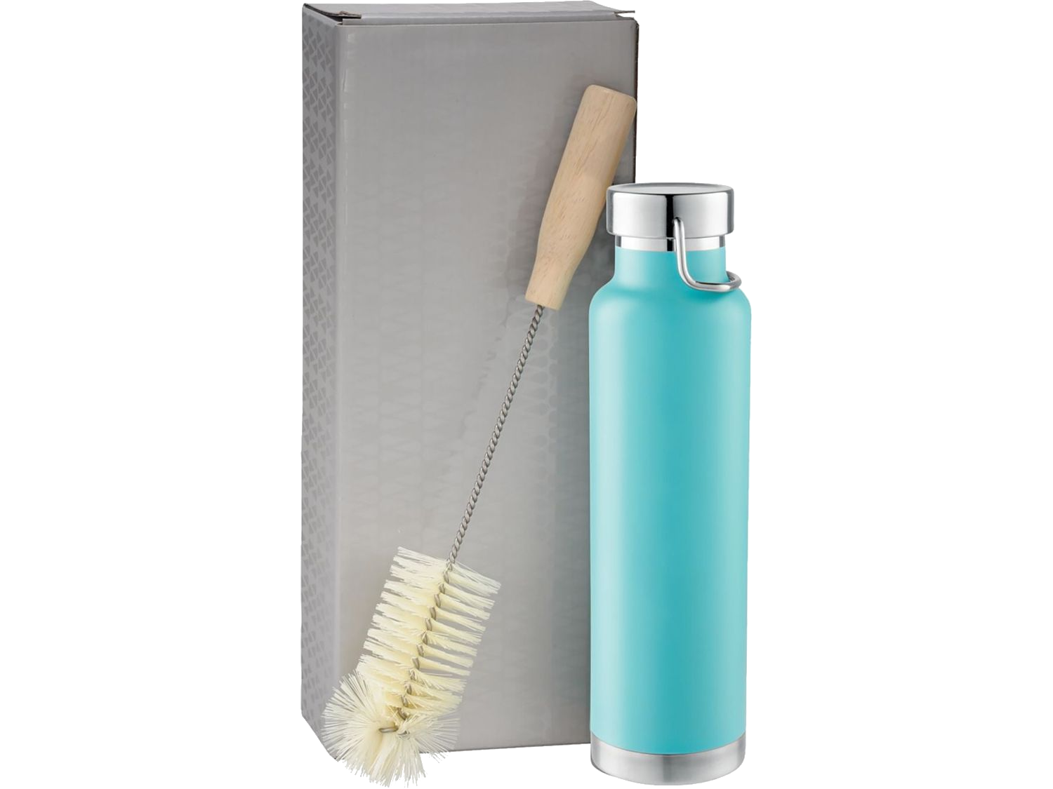 Thor Copper Vacuum Bottle with Brush 22oz