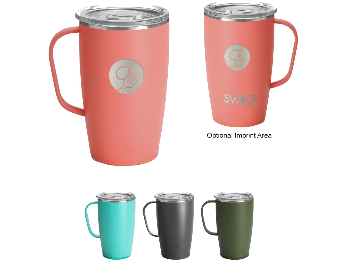 18 Oz. Swig Life™ Travel Mug - Travel Mugs - SwagWear