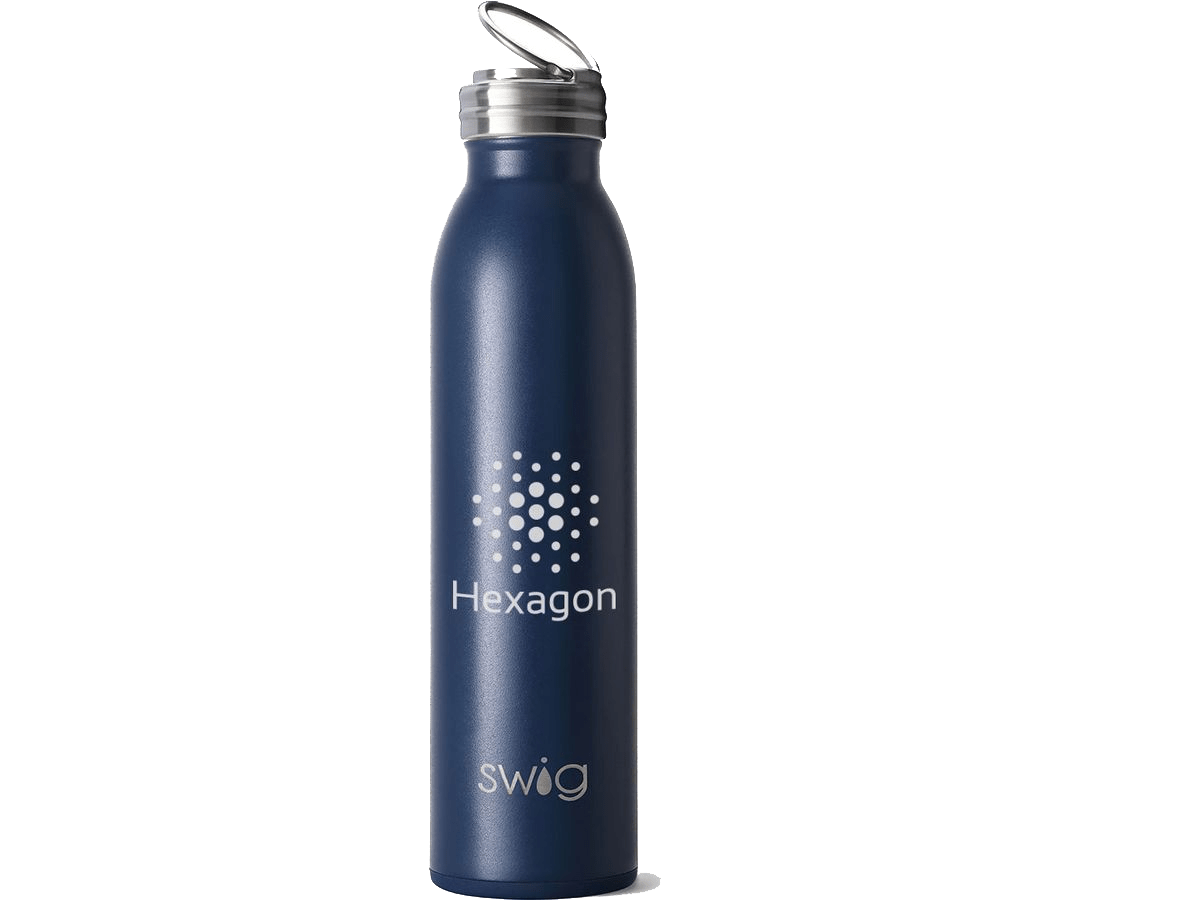 20 Oz. Swig Life™ Stainless Steel Bottle - Water Bottles - SwagWear