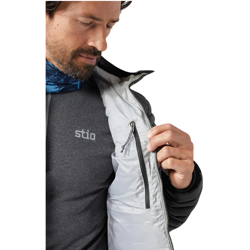 STIO Men's Pinion Down Hooded Jacket