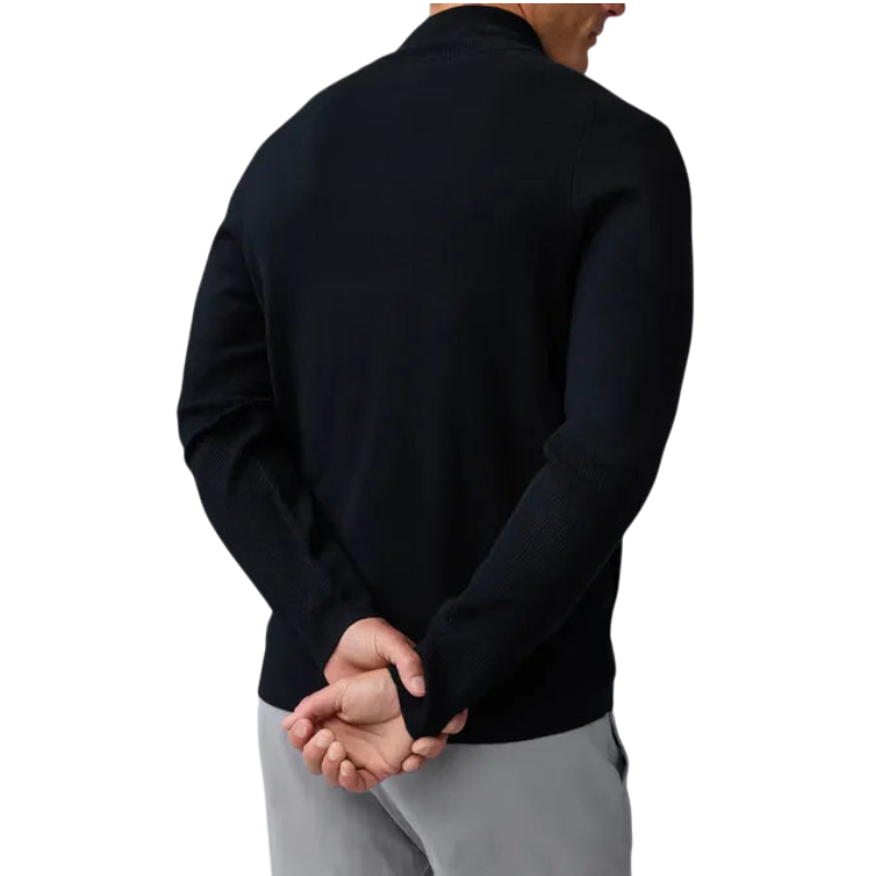 Mack Weldon Tech Merino Full-Zip Sweater