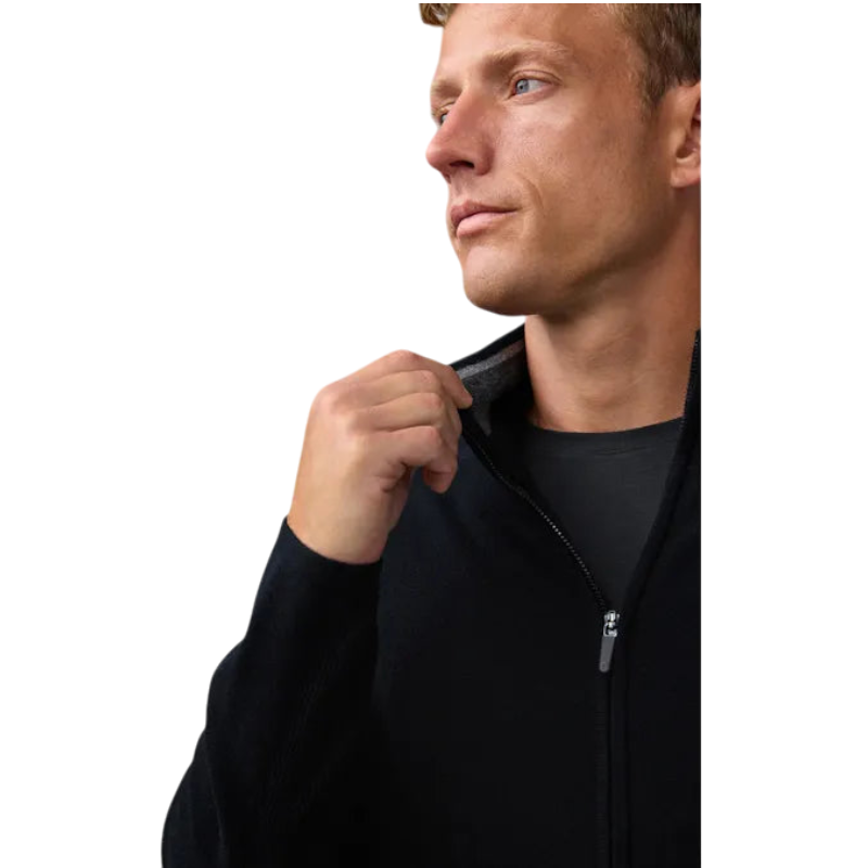 Mack Weldon Tech Merino Full-Zip Sweater
