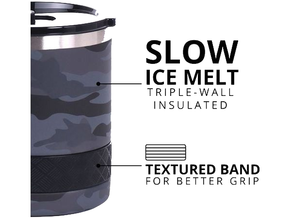 Elemental Recess 10oz Rocks Tumbler - Camo