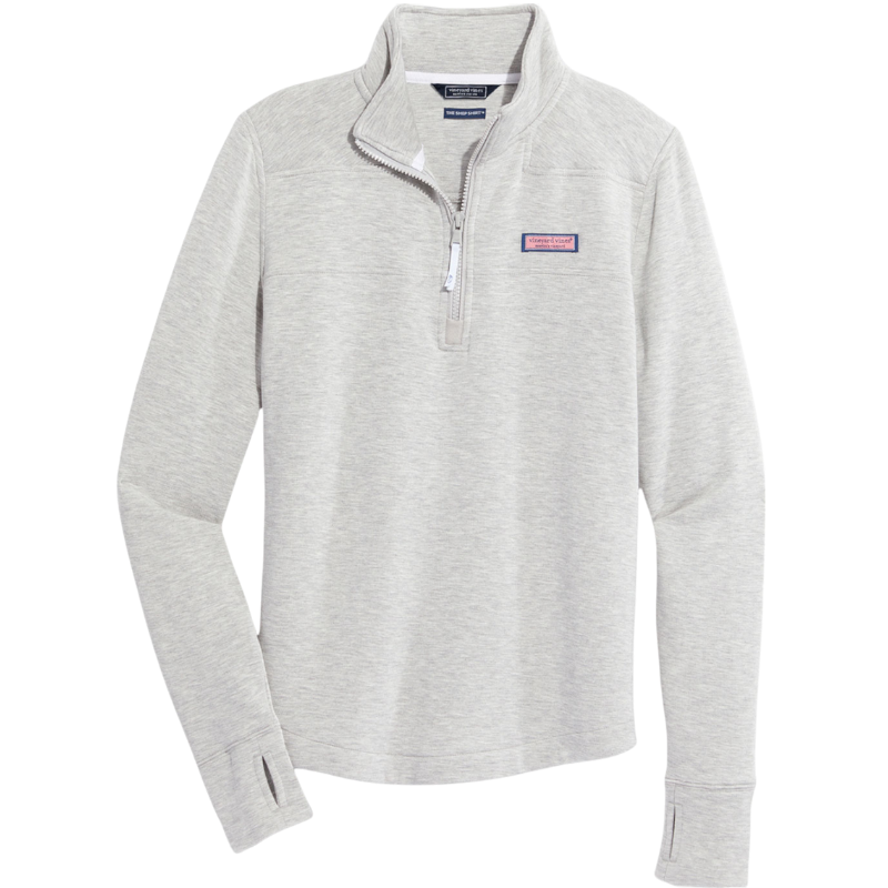 Vineyard Vines Women's Dreamcloth Relaxed Shep Quarter-Zip