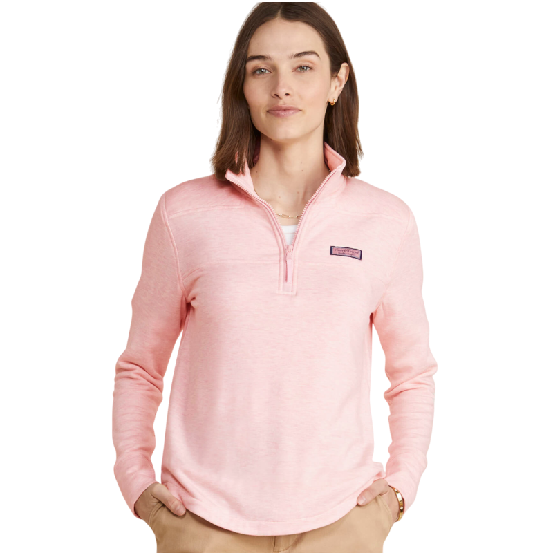Vineyard Vines Women's Dreamcloth Relaxed Shep Quarter-Zip
