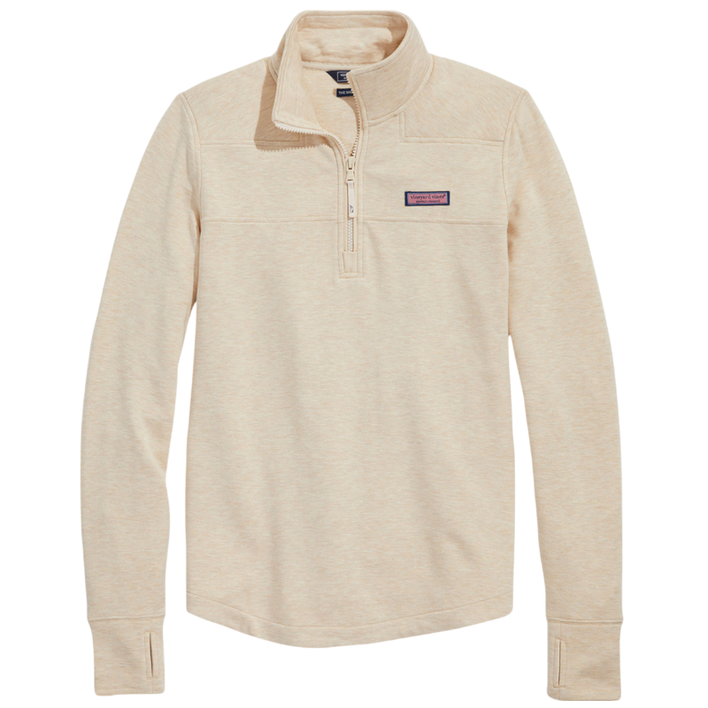 Vineyard Vines Women's Dreamcloth Relaxed Shep Quarter-Zip