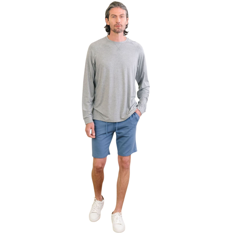 Cozy Earth Men's Bamboo Stretch-Knit Long Sleeve