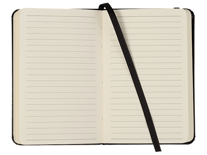3.5’’ x 5’’ FSC® Mix Ambassador Pocket Bound Journal by JournalBooks® - Black - JournalBooks