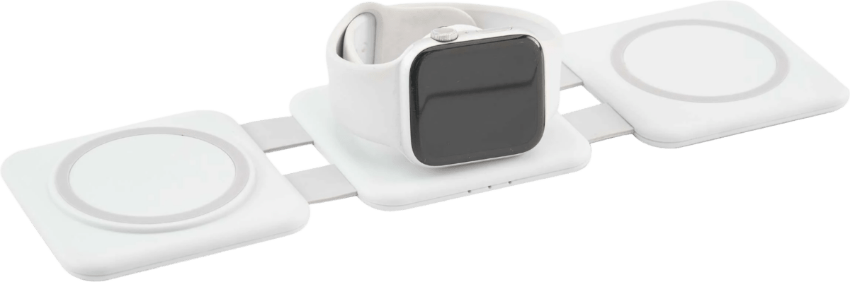 3-in-1 Power Fold 15W MagClick™ Wireless Chargers - Wireless Power Banks - SwagWear